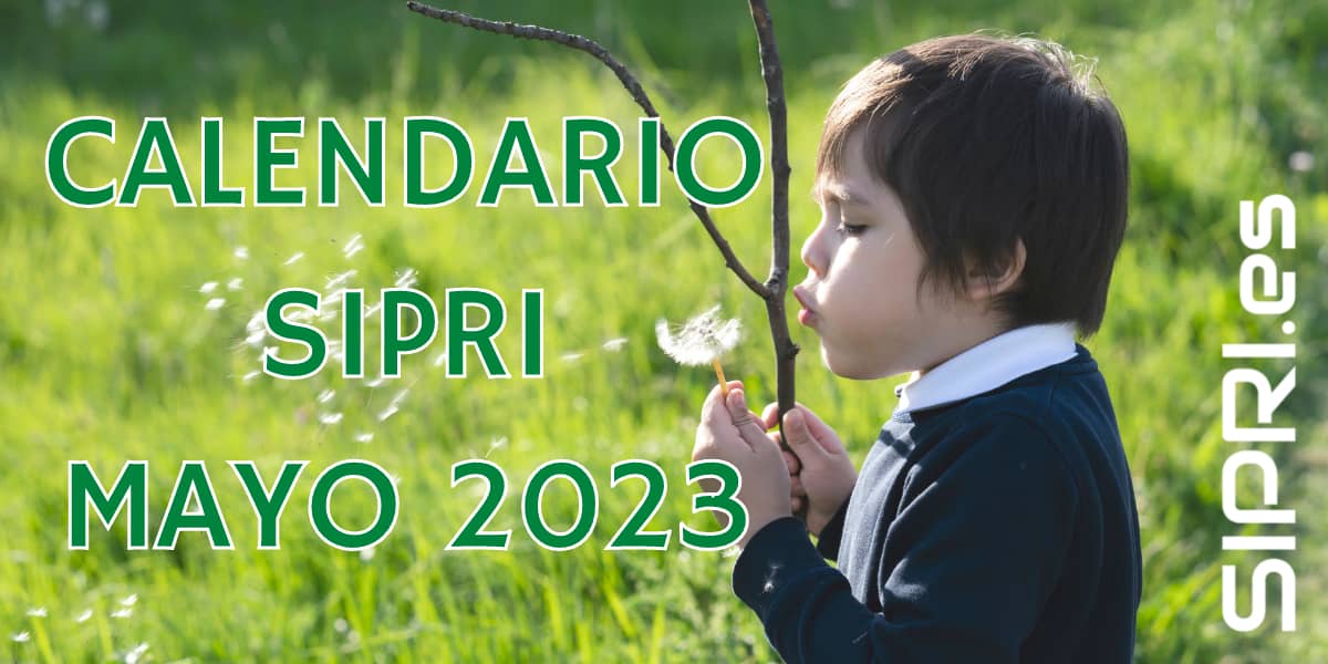 Calendario Sipri Mayo 2023