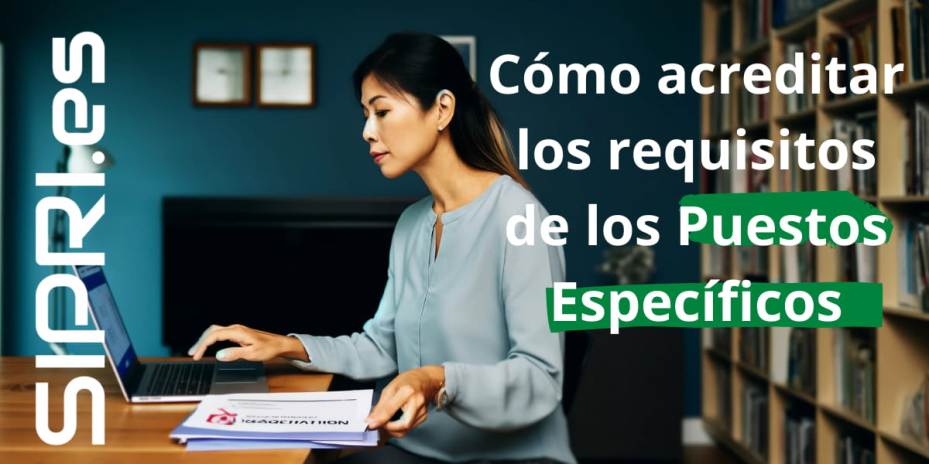 Acreditar los requisitos de los puestos específicos docentes en Andalucía