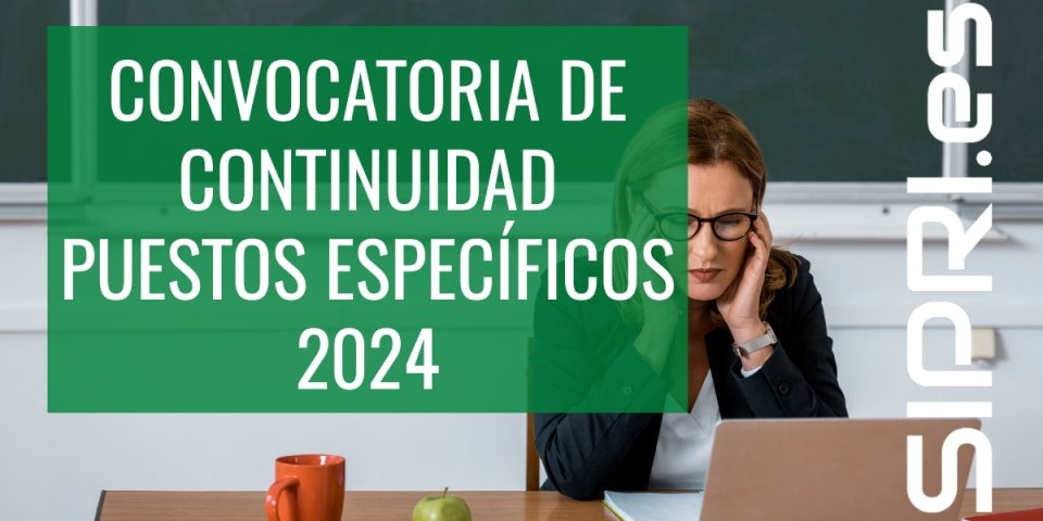 Continuidad puestos especificos Andalucía 2024