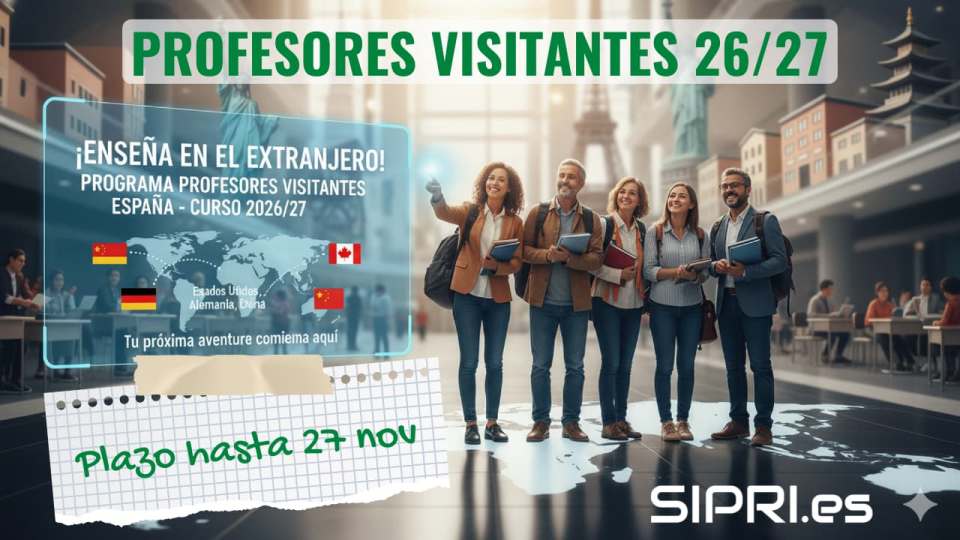 Profesores visitantes 2026-2026 convocatoria 2025