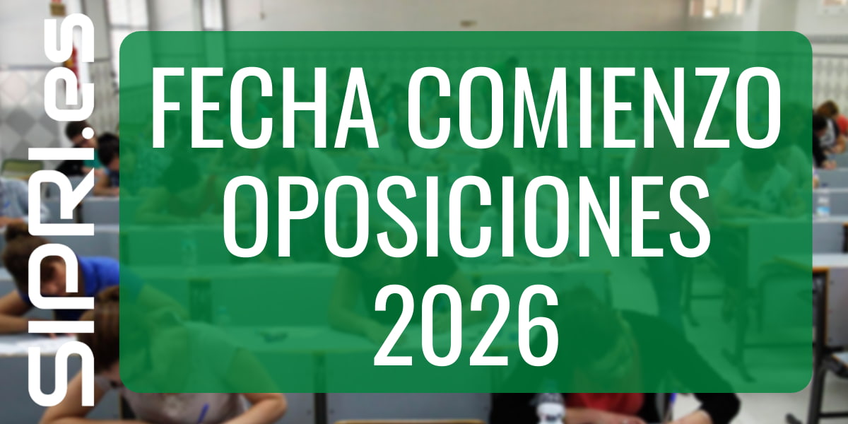 Fecha del primer examen de las oposiciones docentes en Andalucía 2026